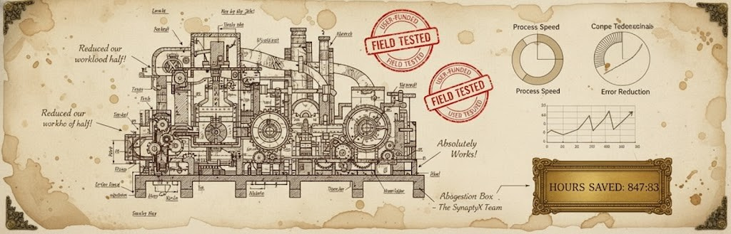 Forged in Reality, Not Research